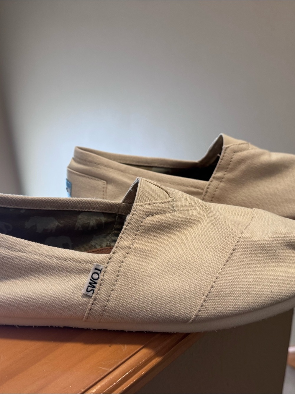 Toms Women’s Alpargata Shoe Ivory Size 11.5